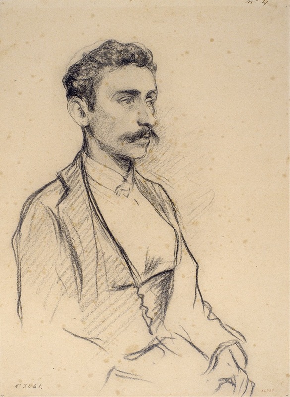 Santiago Rusiñol - Portrait of Salvador Robert