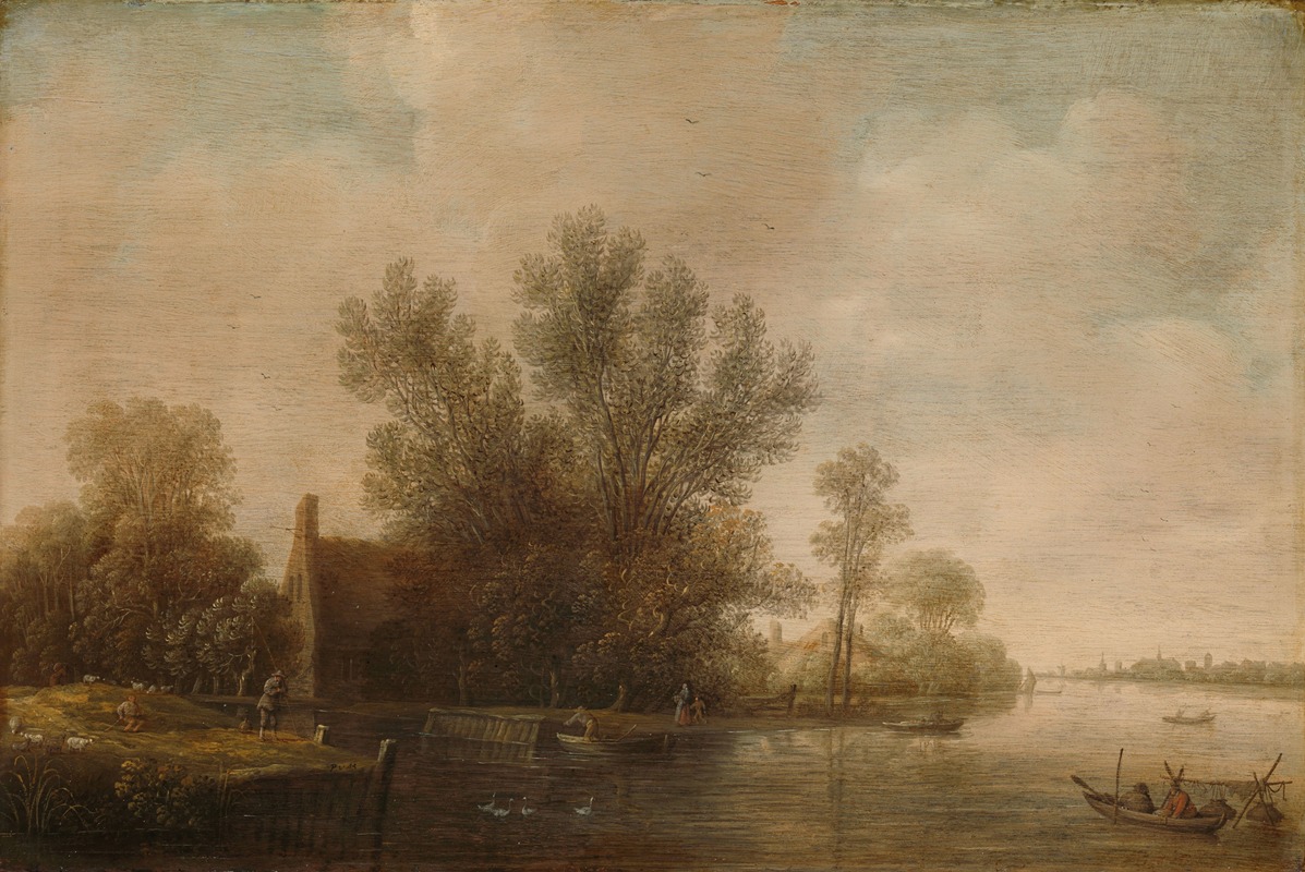 Pieter Jansz. van Asch - River Landscape
