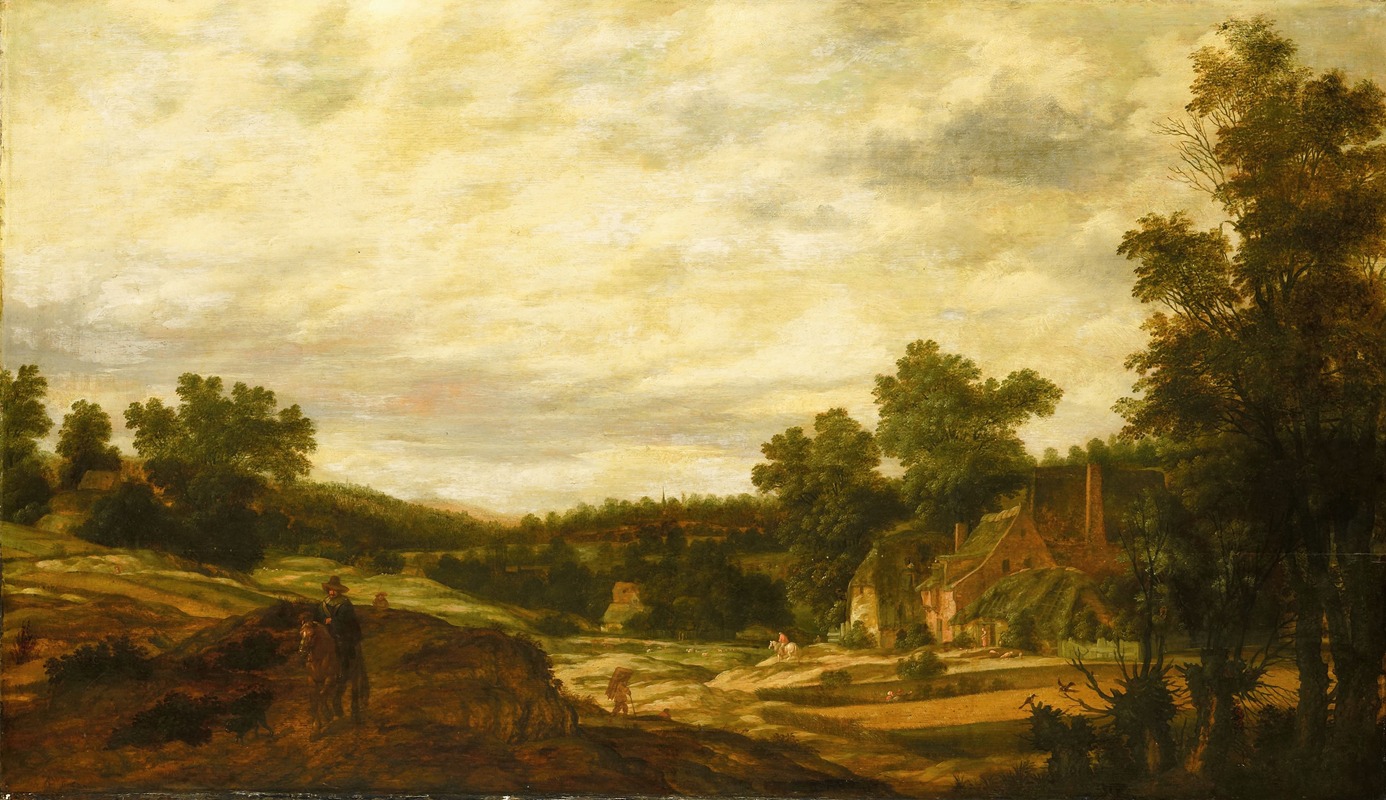 Pieter Stalpaert - Hilly landscape