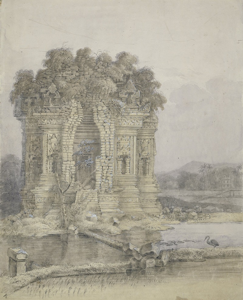 Adrianus Johannes Bik - Candi Kalasan, bij Yogyakarta, Midden-Java