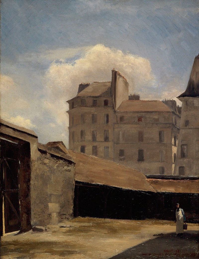 Charles-Alexis Apoil - Ancien Hôtel-Dieu, cour des cuisines