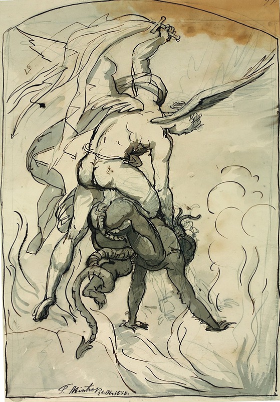 Theodor Mintrop - St. Michael Fighting the Devil