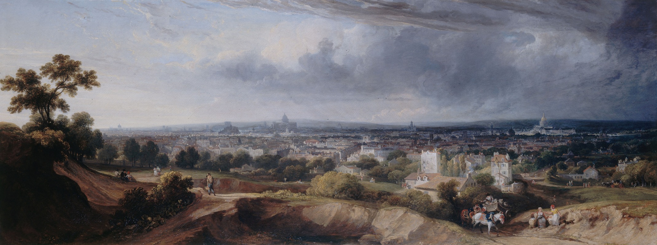 George Arnald - Paris, vu des hauteurs de Montmartre