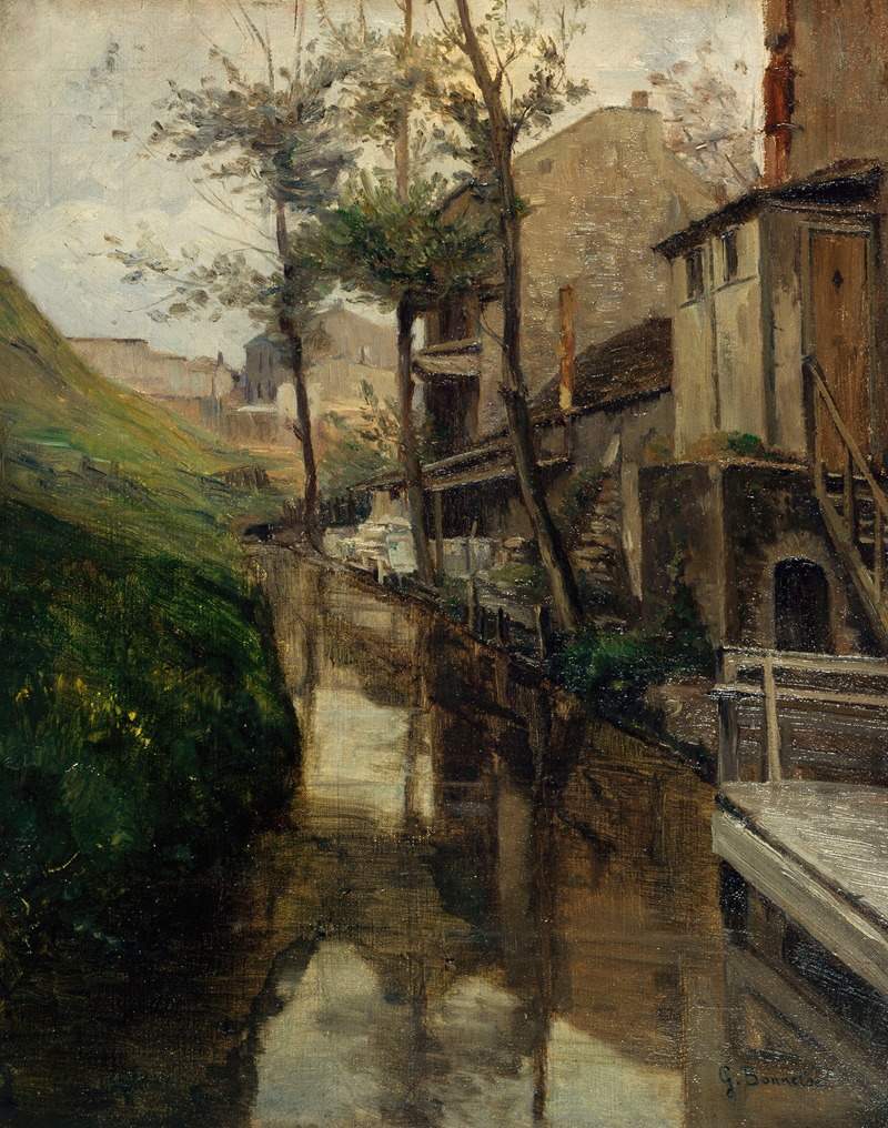 Germain Eugène Bonneton - La Bièvre, rue Vulpian