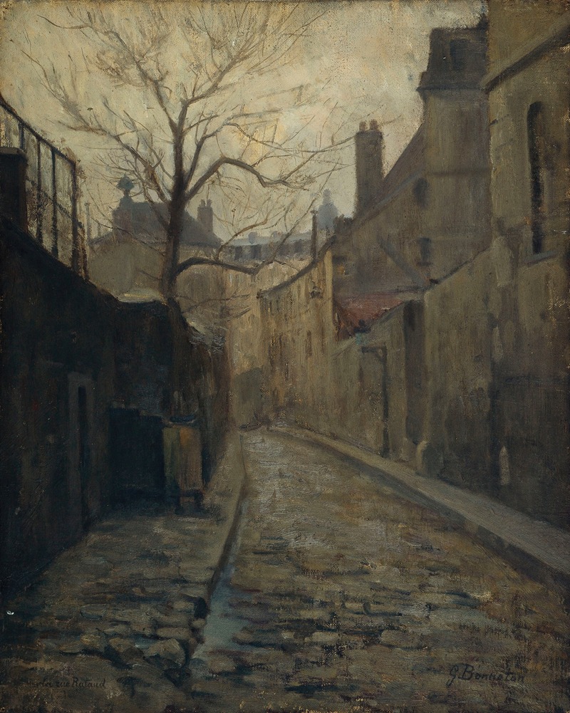 Germain Eugène Bonneton - La rue Rataud