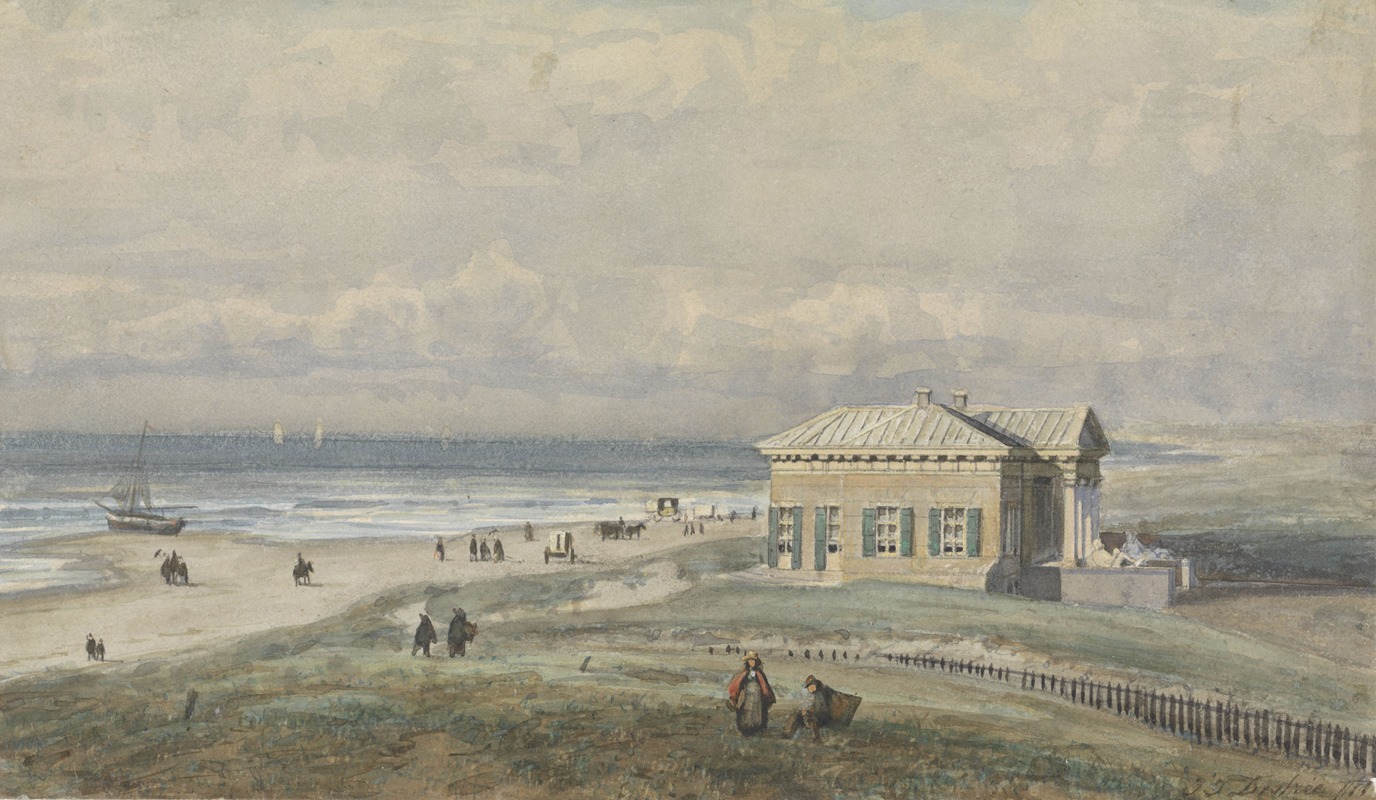 Johannes Josephus Destree - Paviljoen van Wied te Scheveningen