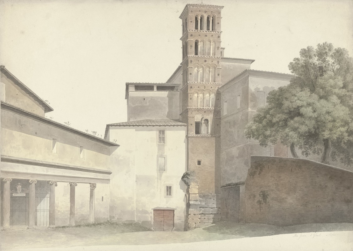 Josephus Augustus Knip - Basilica and Monastery of SS. Giovanni e Paolo in Rome