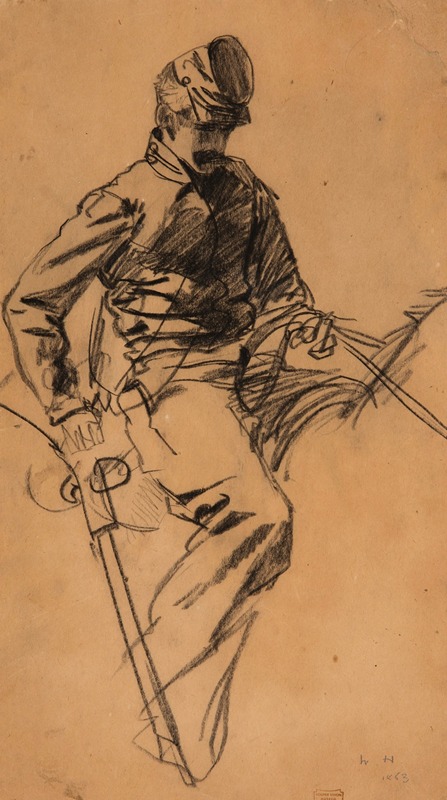 Winslow Homer - Cavalry Soldier