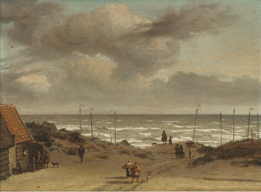 Adriaen van de Velde - View from the Dunes out to Sea