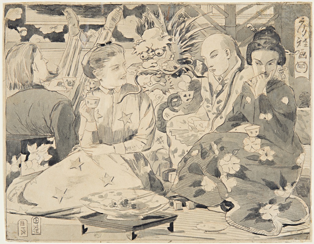 Winslow Homer - International Tea Party