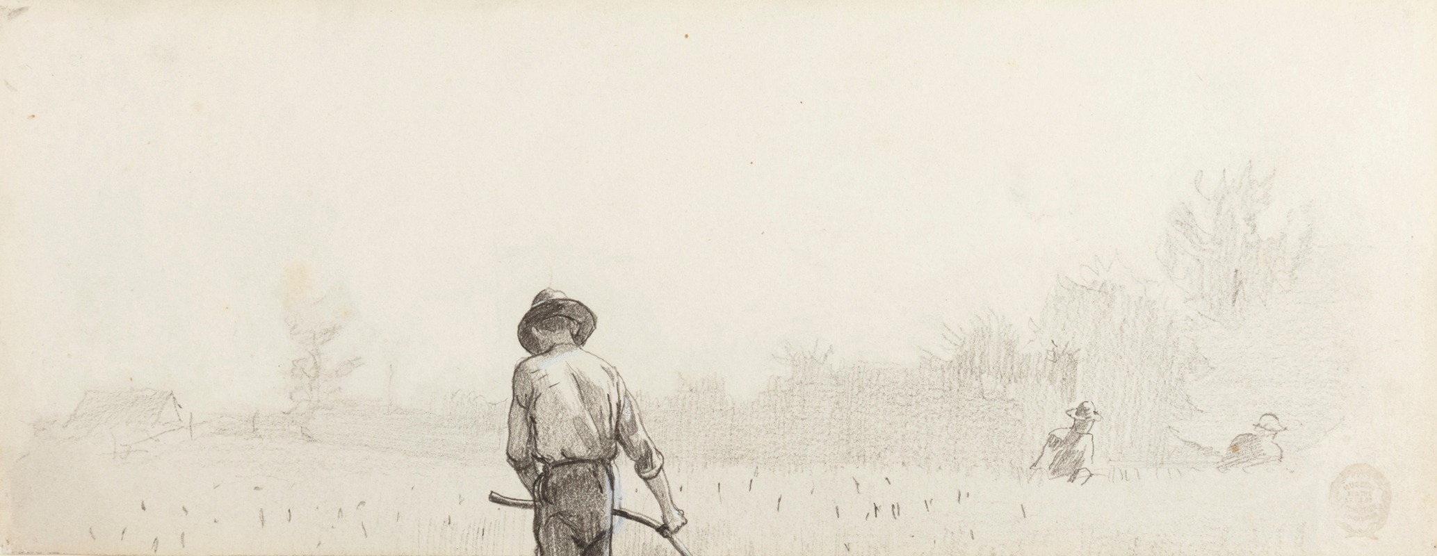 Winslow Homer - Man with a Scythe