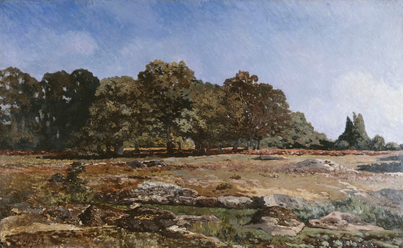 Alfred Sisley - Lisière de la forêt de Fontainebleau