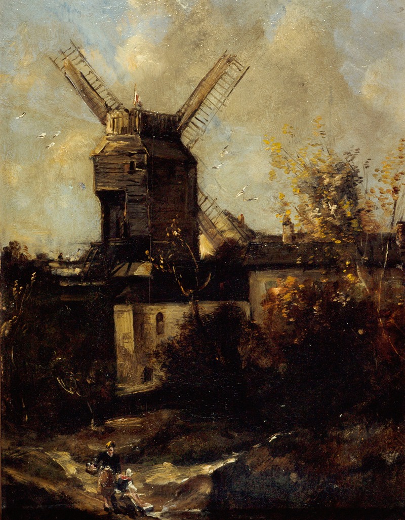 Antoine Vollon - Le moulin de la Galette, à Montmartre