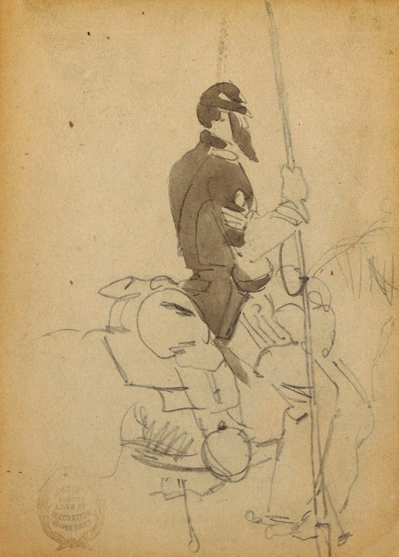 Winslow Homer - Mounted Cavalryman
