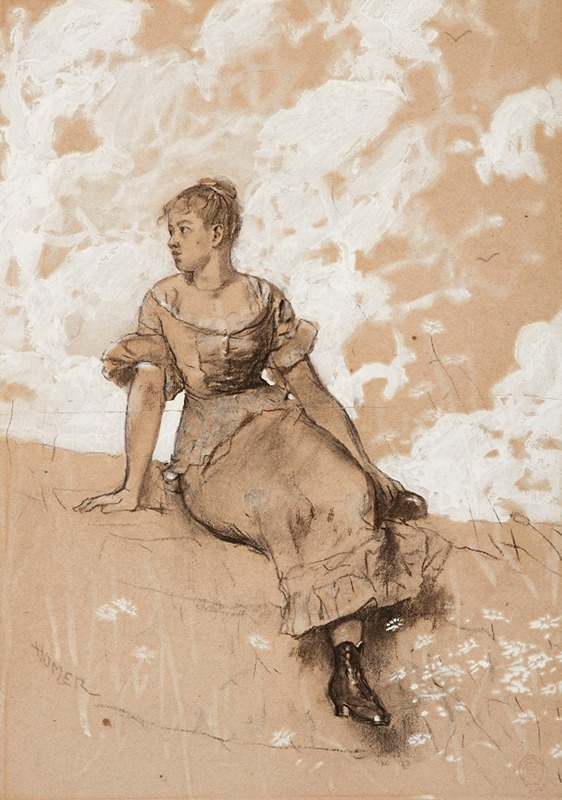 Winslow Homer - Seated Girl