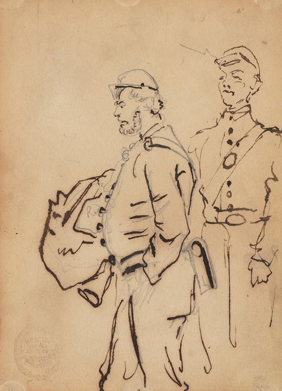 Winslow Homer - Sketches of Soldiers