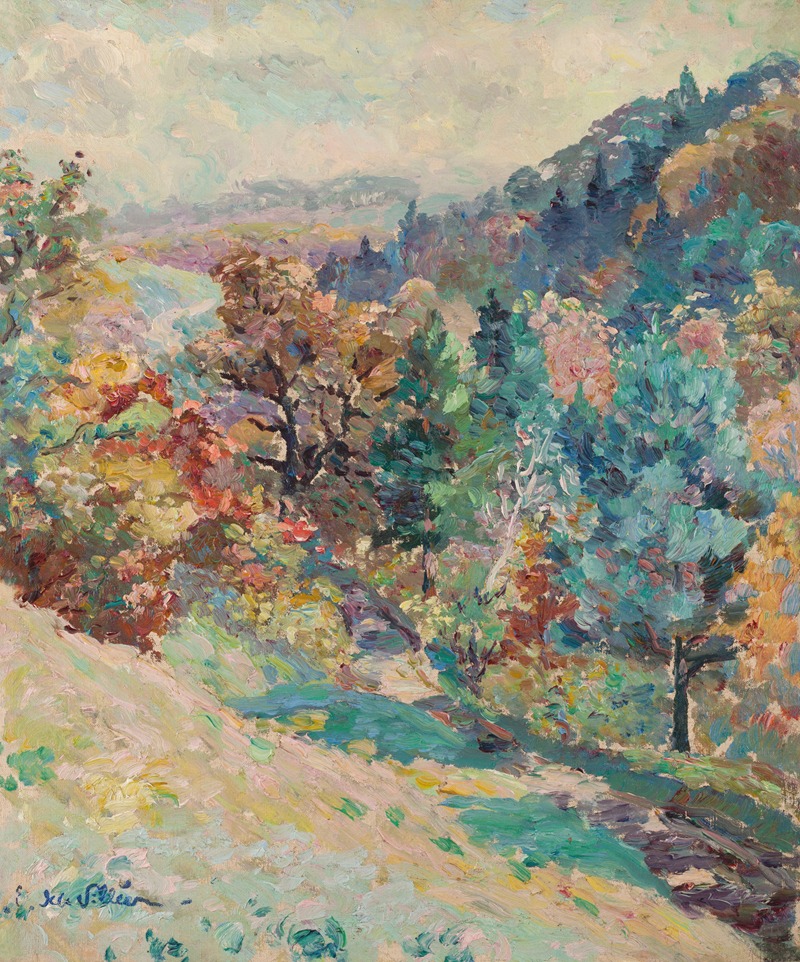 Emmanuel de La Villéon - Vallée de Calamine. Automne