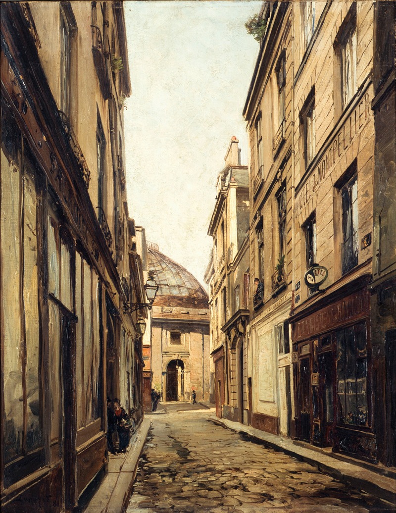 Emmanuel Lansyer - La Rue Sauval