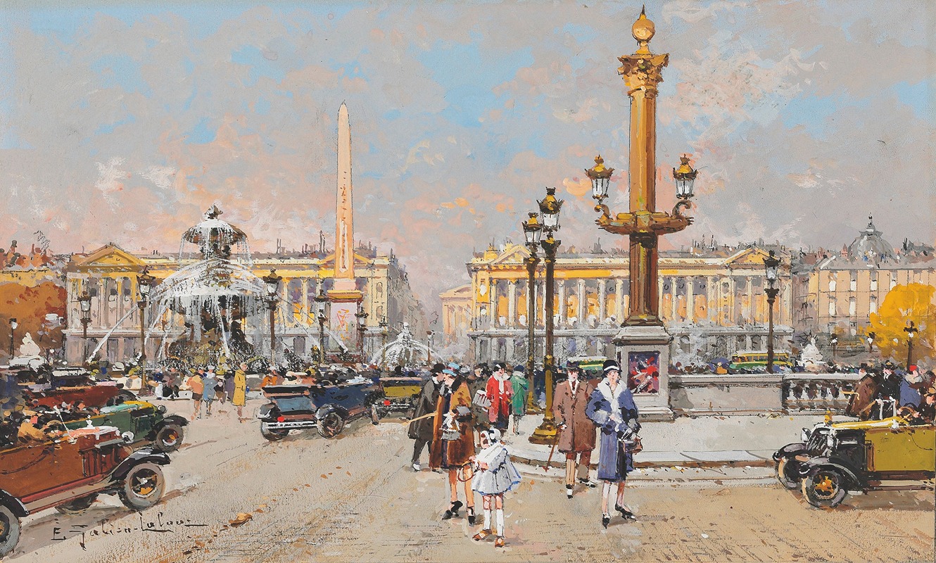 Eugène Galien-Laloue - Place de la Concorde