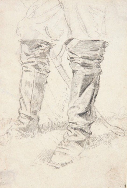 Winslow Homer - Study of Cavalry Officer’s Boots