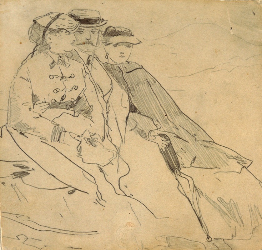 Winslow Homer - Three Figures