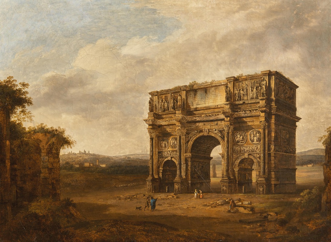 Giacomo van Lint - The Arch of Constantine
