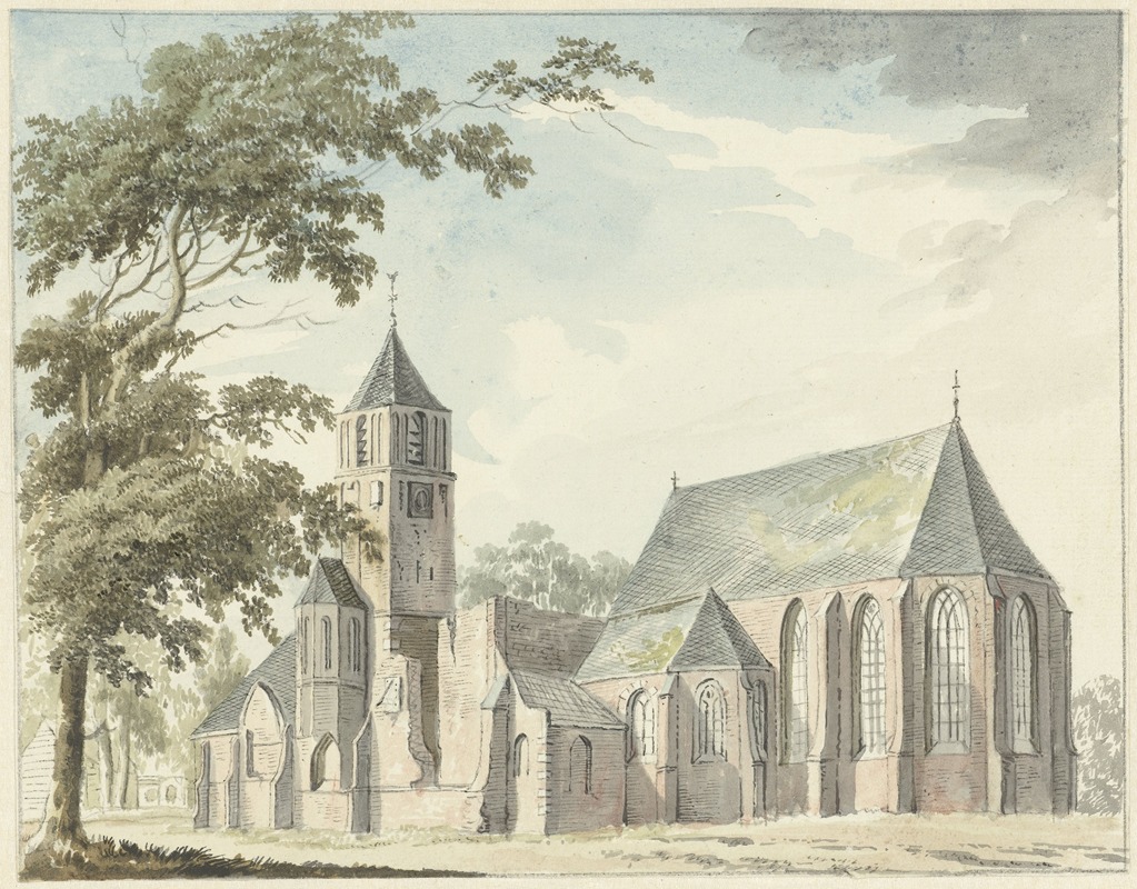 Hendrik Tavenier - Kerk te Warmond