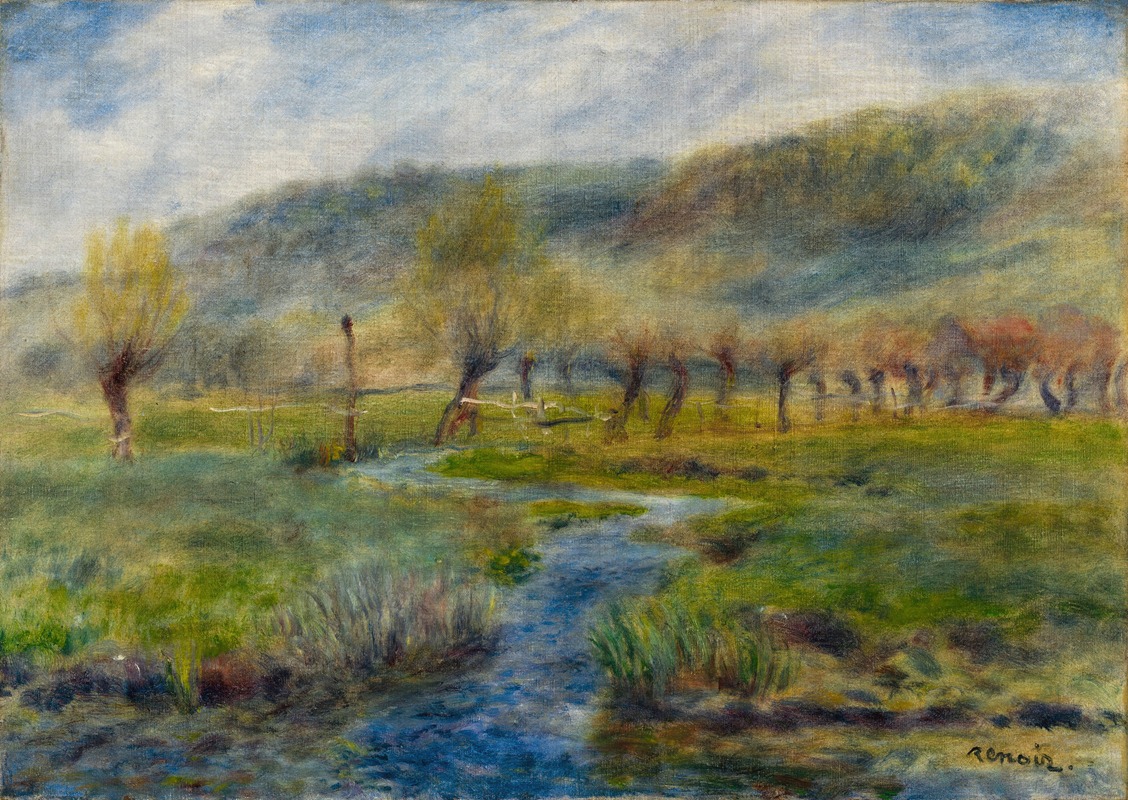 Henri Le Sidaner - La prairie