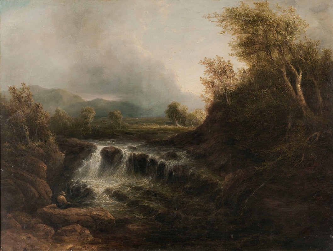 Jacob van Ruisdael - Paysage Norvégien