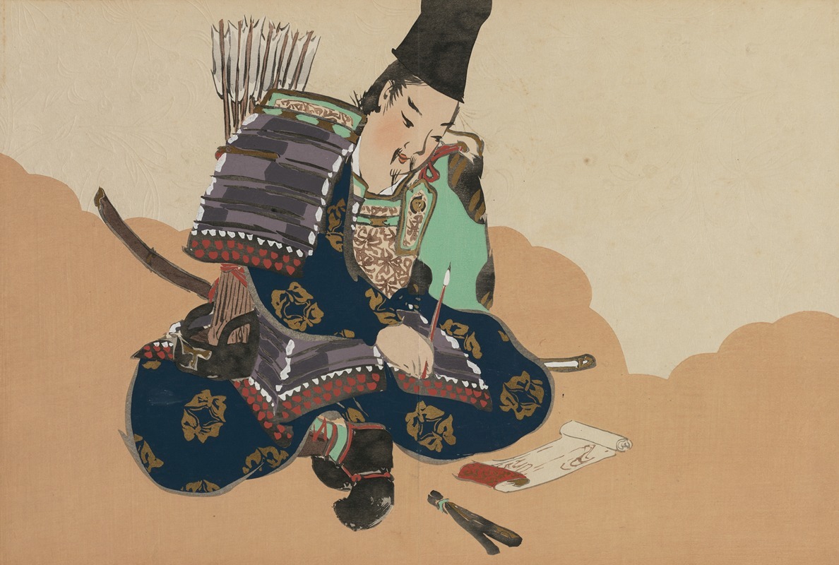 Kamisaka Sekka - Taira no Tadanori (Tadanori)