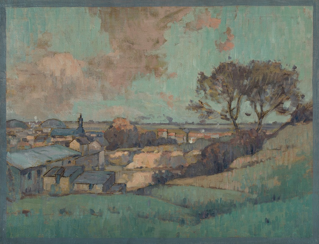 Jean Constant Pape - Vue de Noisy-le-Sec