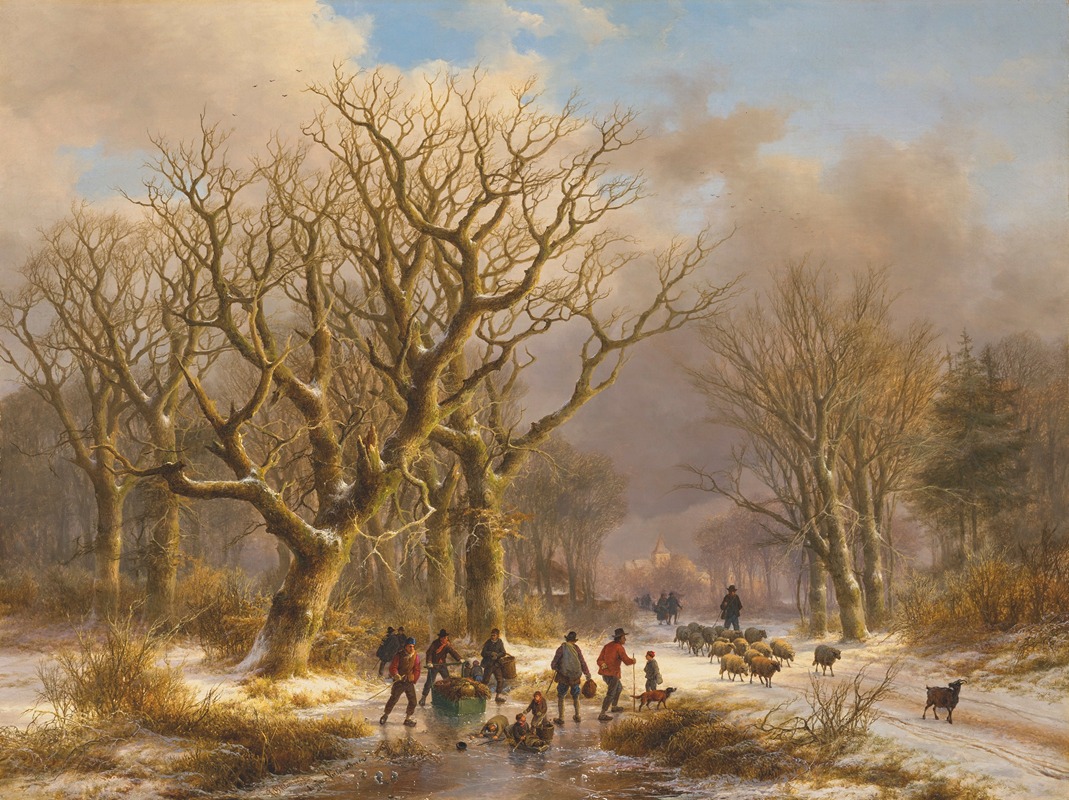 Johann Bernhard Klombeck - Winter Time