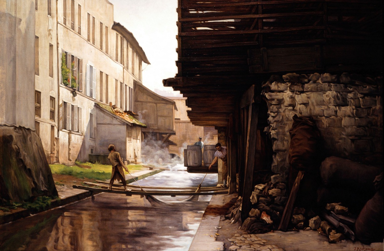 Jules Richomme - Tannerie sur la Bièvre