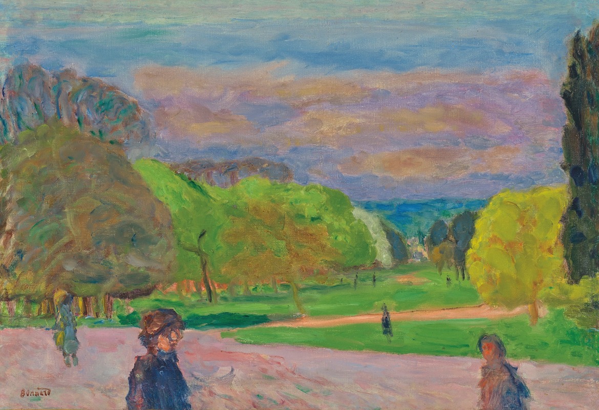 Pierre Bonnard - Le jardin public