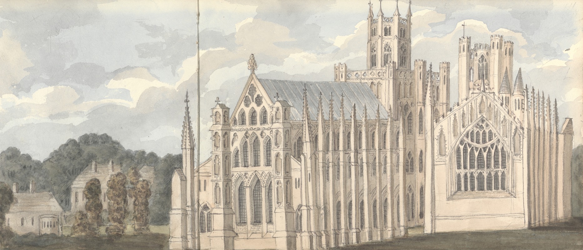 Anne Rushout - Ely Cathedral, August 5, 1824