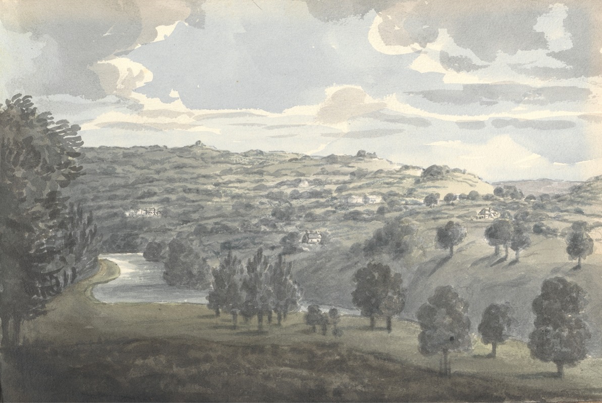 Anne Rushout - From Window at Daylesford, October 20, 1830