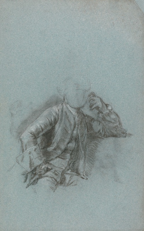 Allan Ramsay - Study for a Portrait of a Seated Gentleman