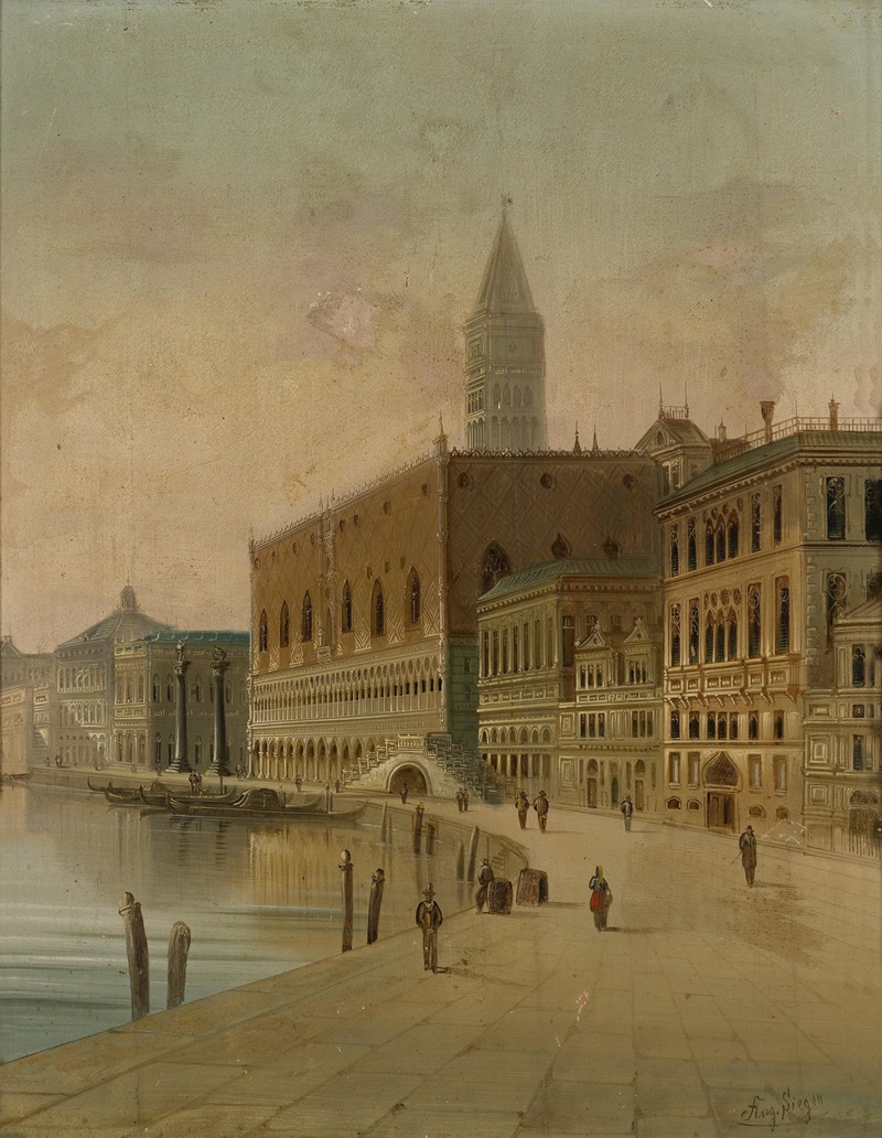 August Von Siegen - Venedig 1