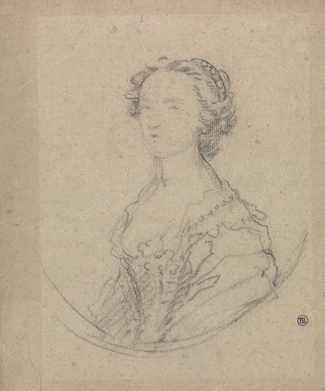 Allan Ramsay - Study for the Portrait of a Woman