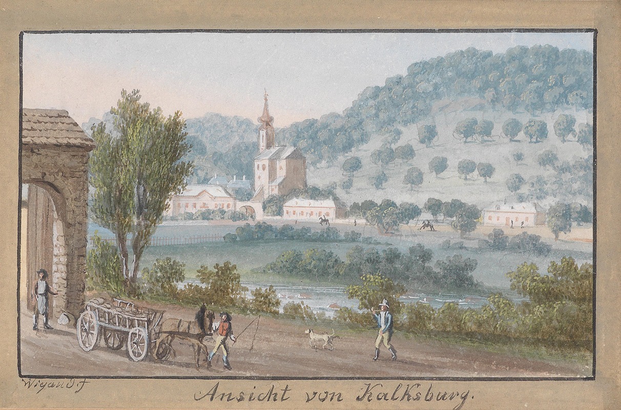 Balthasar Wigand - Ansicht von Kalksburg