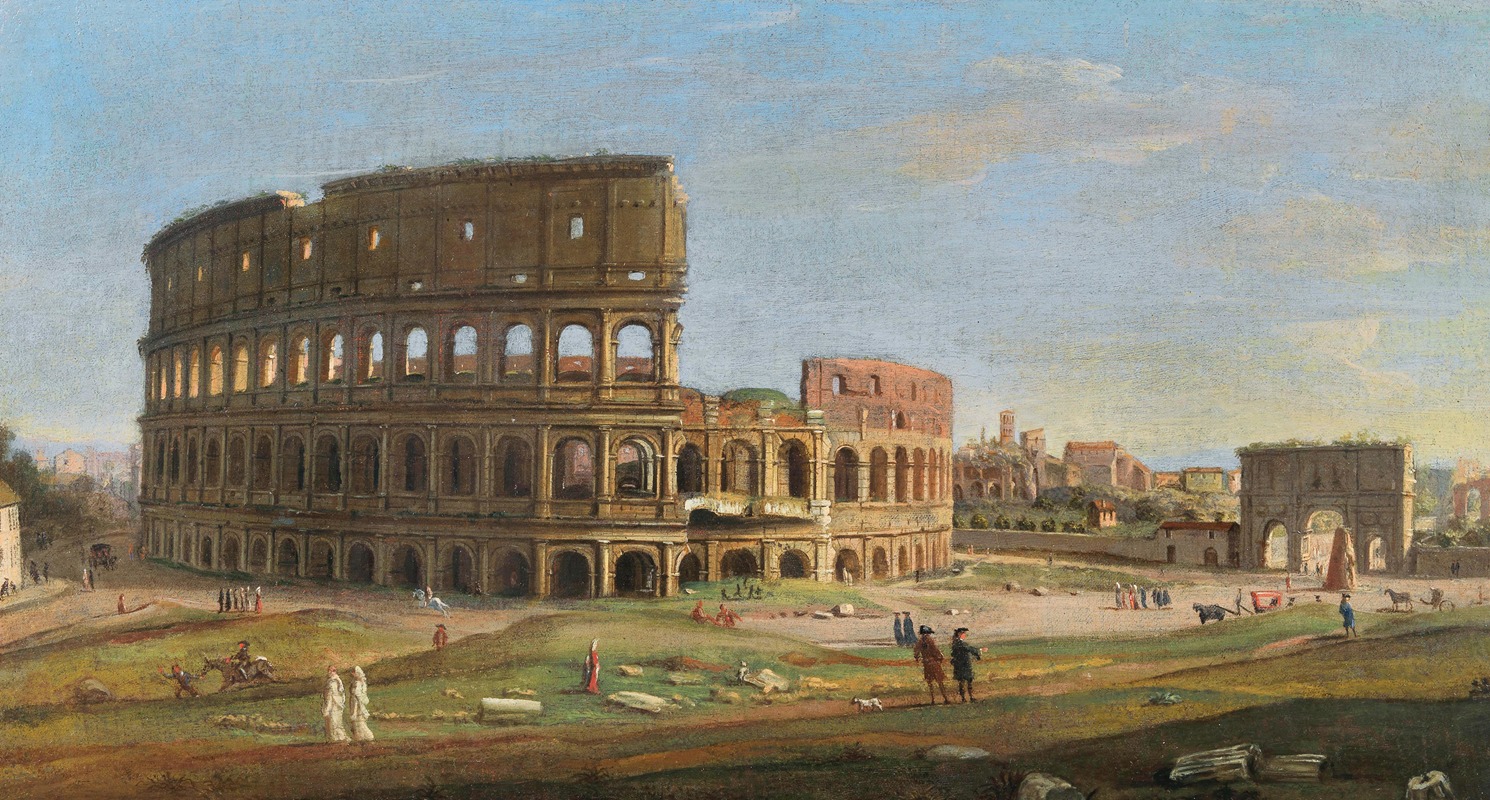 Gaspar Van Wittel - Colosseum