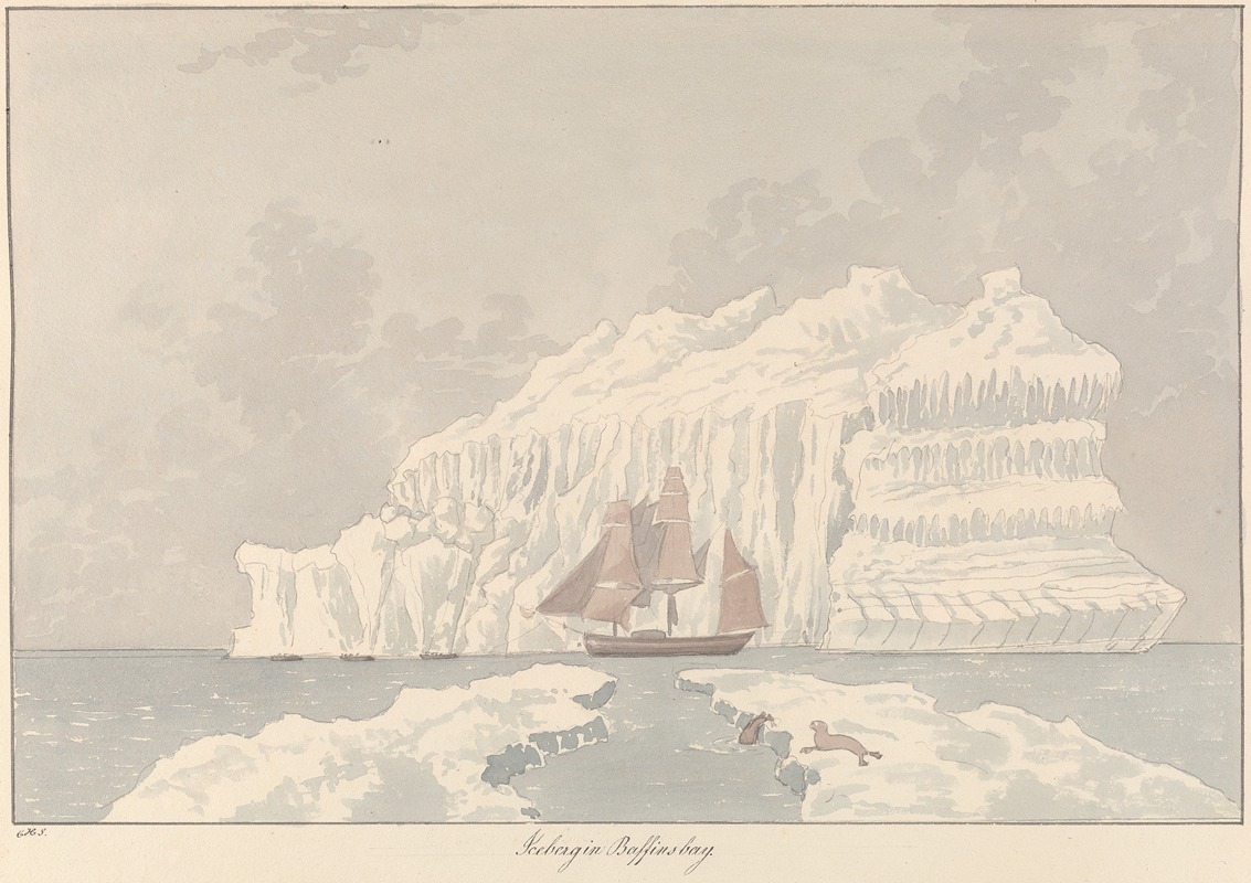 Charles Hamilton Smith - Iceberg in Baffin’s Bay