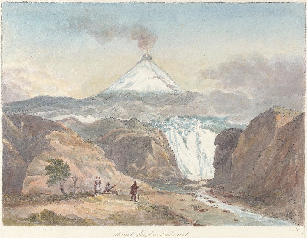 Charles Hamilton Smith - Mount Hecla Iceland