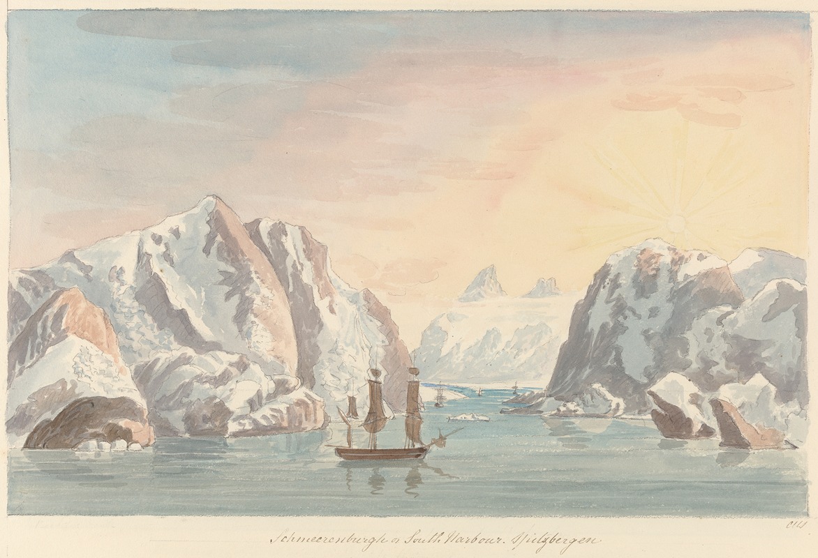 Charles Hamilton Smith - Schmecrenburgh on South Harbour, Spitzbergen