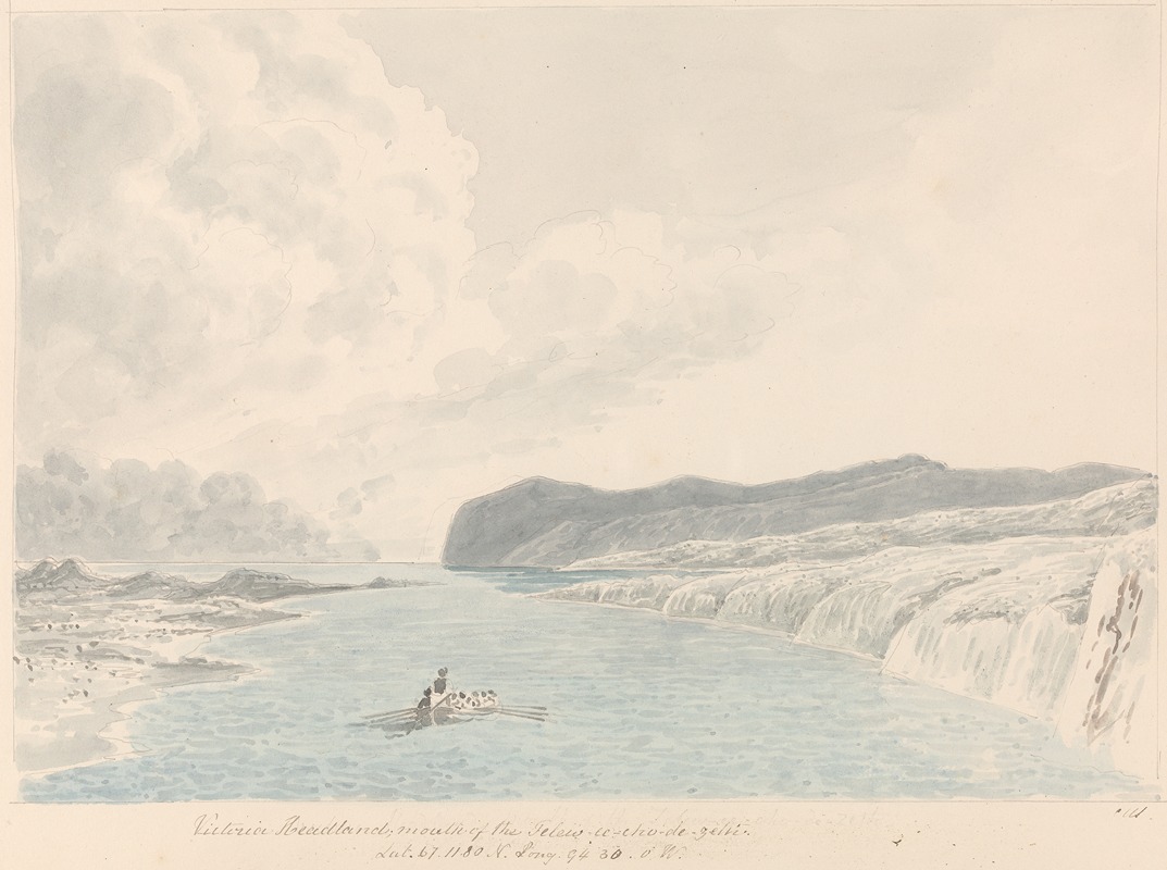 Charles Hamilton Smith - Victoria Headland, Mouth of the Thlew-ee-cho-de-zeth