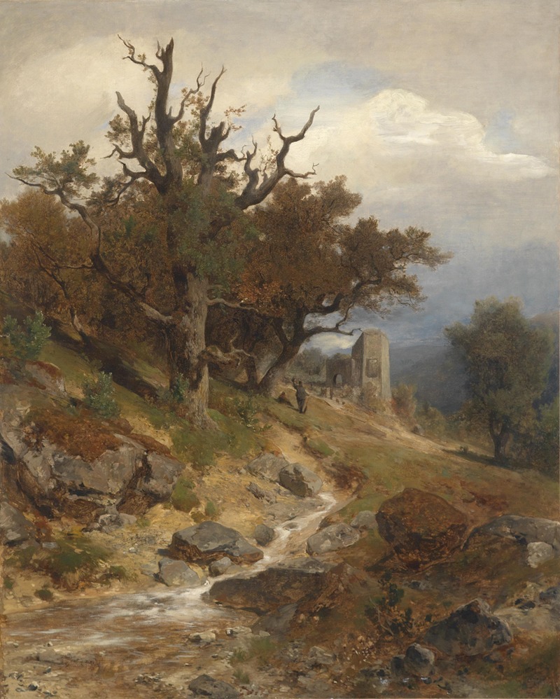 Eduard Peithner von Lichtenfels - Landschaftsmotiv