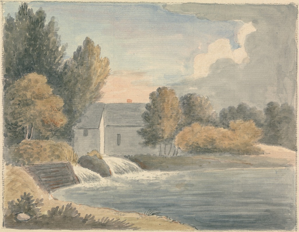 Edward Francis Burney - Bathampton Mill.