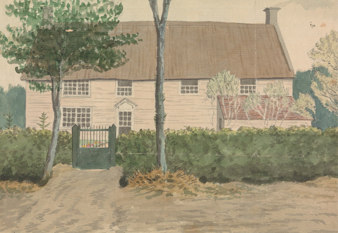 Edward Francis Burney - Farmhouse