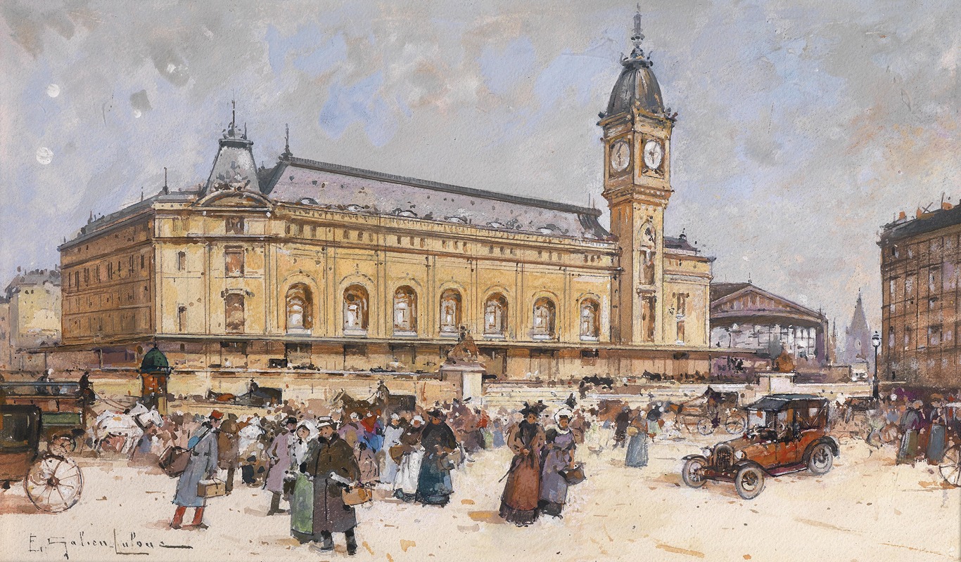 Eugène Galien-Laloue - Gare de Lyon