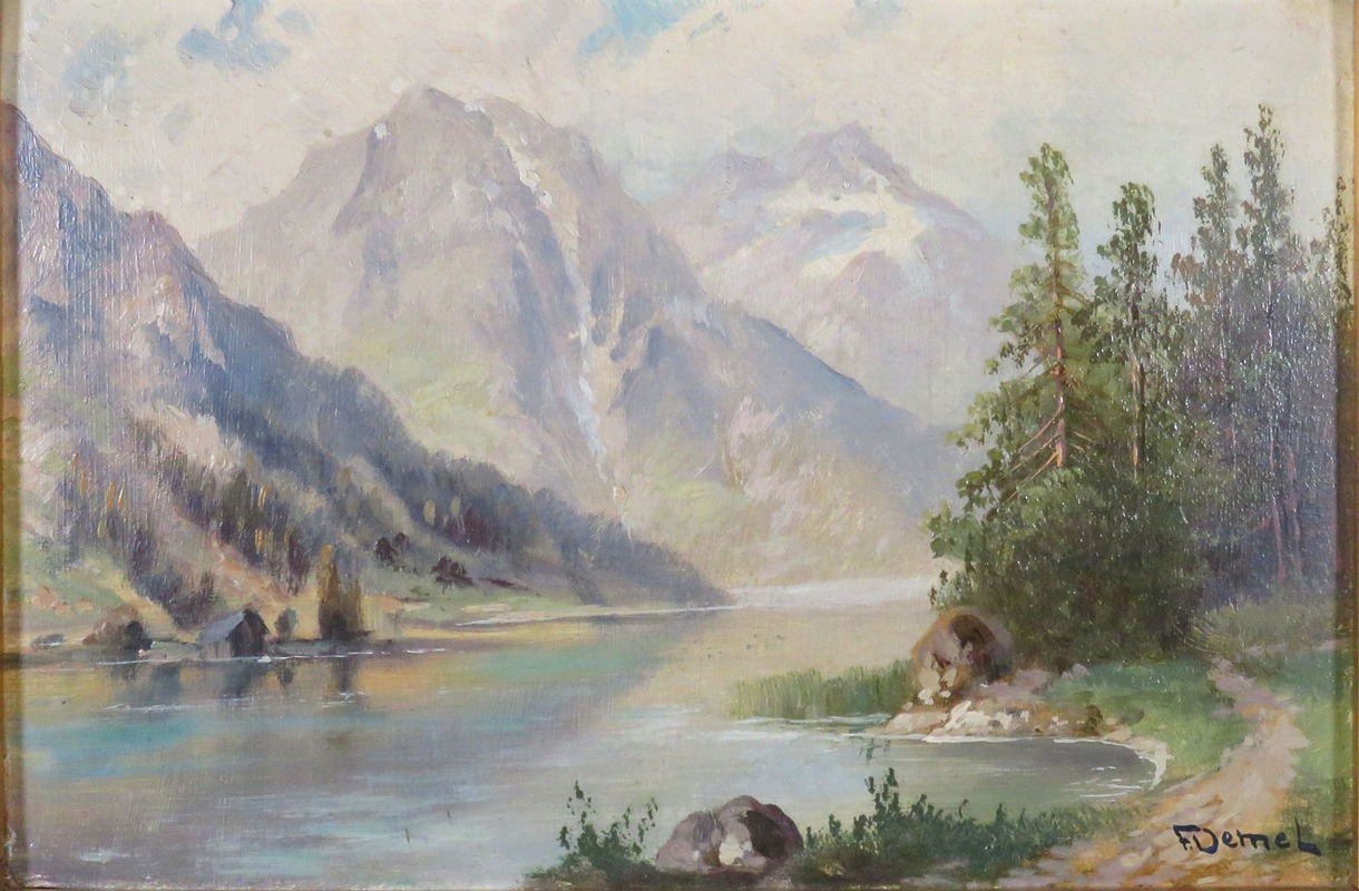 Franz Demel - Gebirgssee